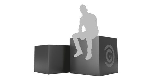 Unbekannte Siluette eines neuen Mitarbeiters