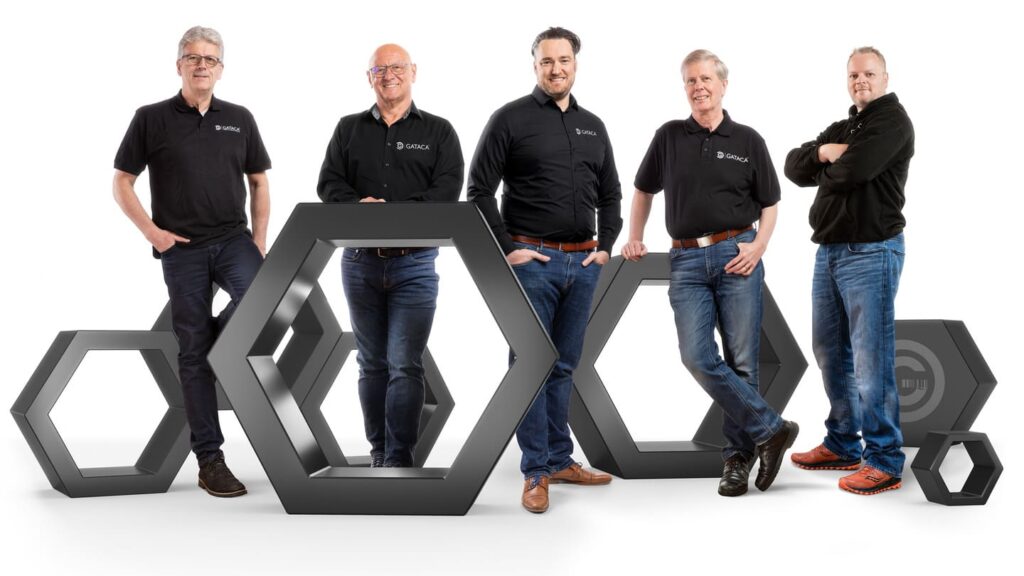 GATACA Teambild Datenschutz