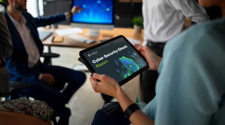 GATACA-Cyber-Risiko-Check-Security-Report-Hero-Image