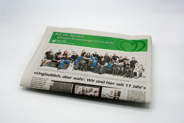 Ein Grund zum Feiern: Villingen-Schwenningen feiert 50 Jahre des Zusammenschlusses